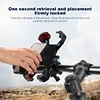 Bike Phone Holder Anti-slip Phone Bracket Cell Phone Holder for 4.7-7 Inch Phone