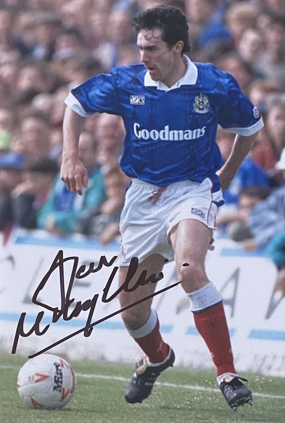 Alan McLoughlin Genuine Hand Signed 6X4 Portsmouth Photo Poster painting