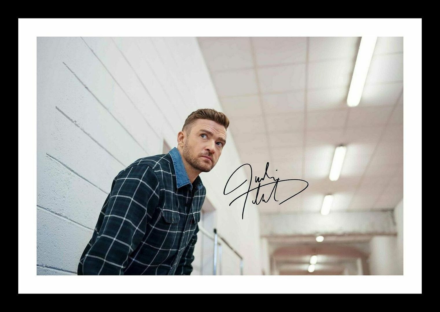 Justin Timberlake Autograph Signed & Framed Photo Poster painting 5