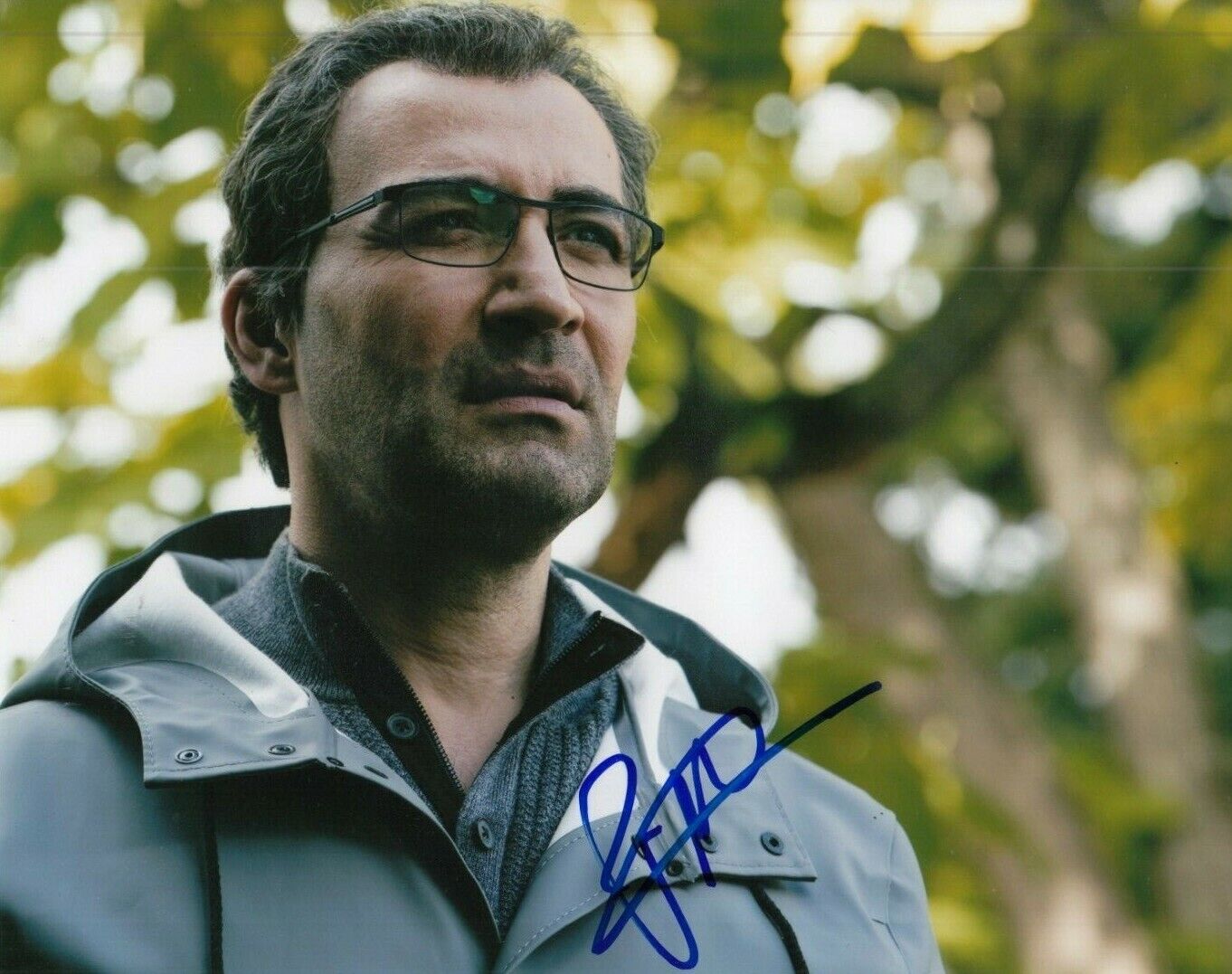 PETER MACDISSI signed (HERE AND NOW) 8X10 Photo Poster painting *Dr Farid Shokrani* W/COA