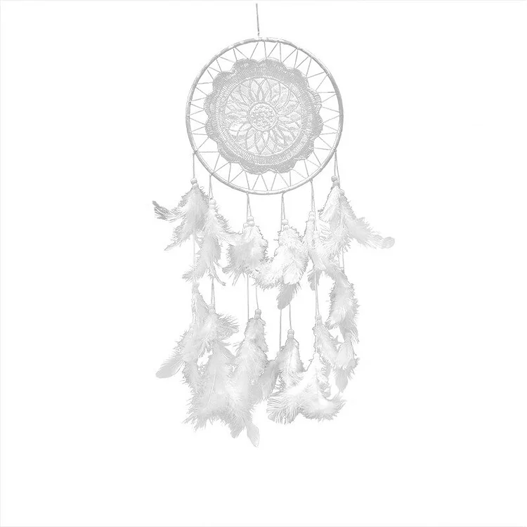 White Nordic Dream Catcher