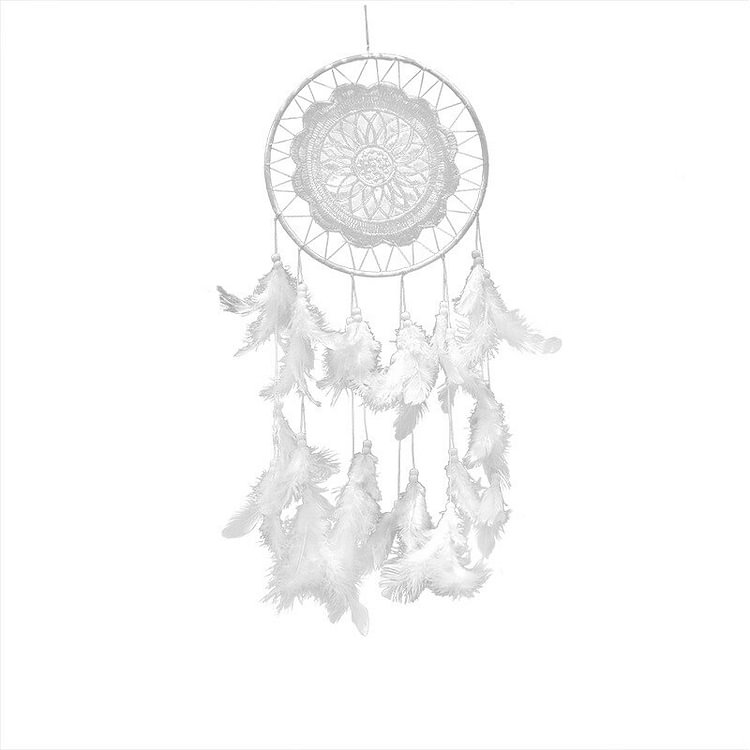 White Nordic Dream Catcher