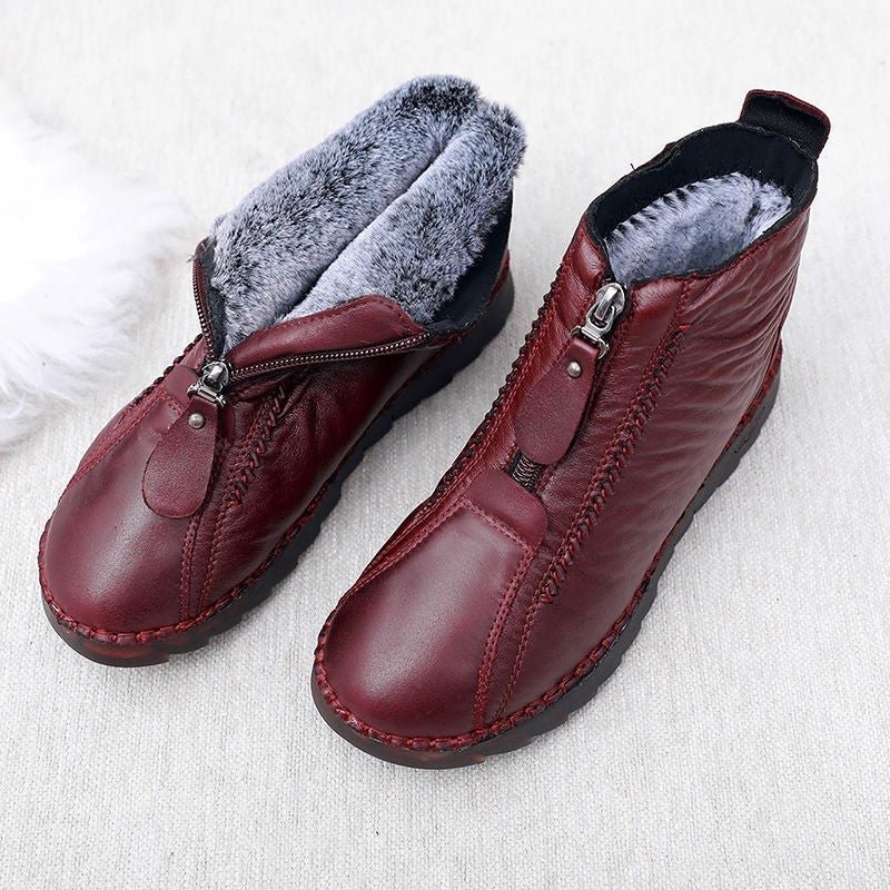 Women's Soft Leather Winter Warm Shoes ( HOT SALE !!!-60% OFF For a Limited Time )