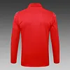 2025/2026 Manchester United Half-Pull Training Suit Red Football Shirt 1:1 Thai Quality