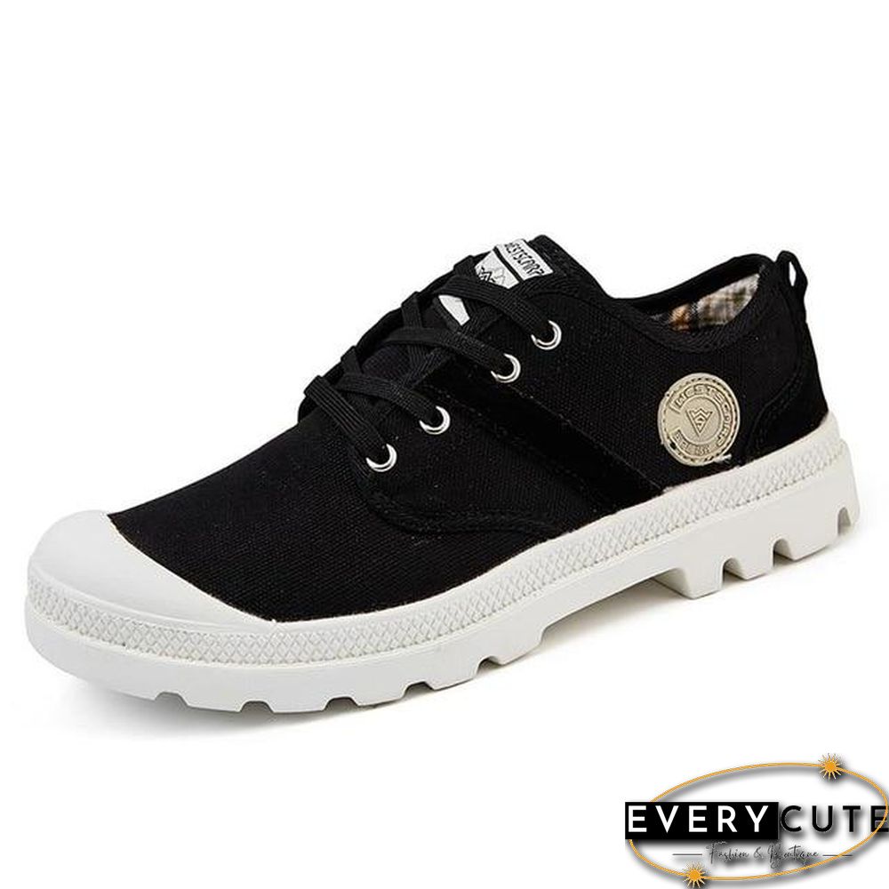 Men canvas Large size Sneakers Shoes