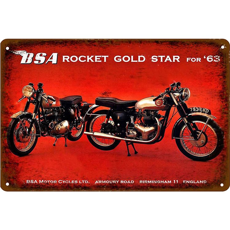Motorcycle - Vintage Tin Signs/Wooden Signs - 20*30cm/30*40cm