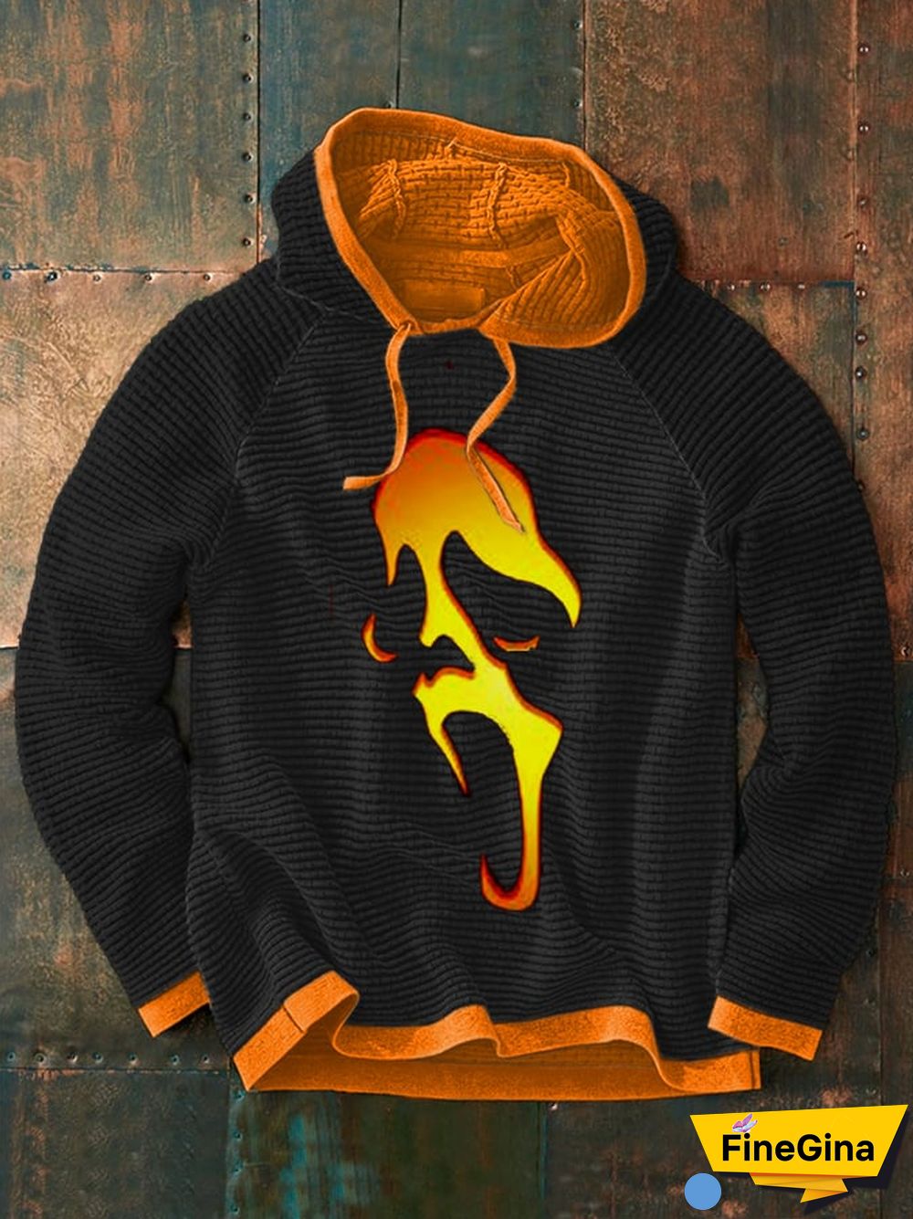 Men's Halloween Print Casual Sweatshirt