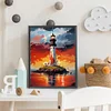 Diamond Painting-DIY Full Round Drill Lighthouse