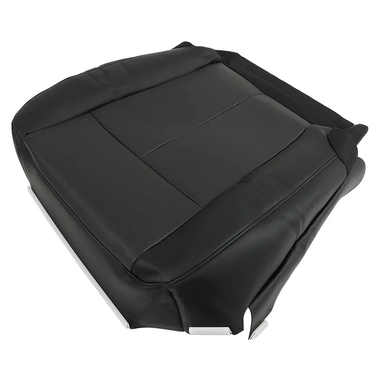 SEBLAFF Seat Cover Driver Black Leather Bottom Replacement for 2007-2014 Expedition Sport Utility 4-Door