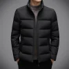 Men's stand collar casual down jacket