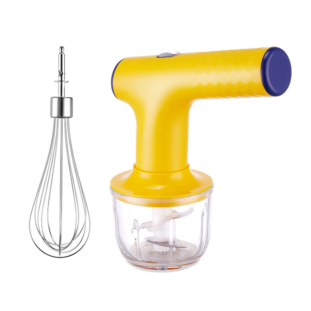

3 in 1 Handheld Wireless Food Processor Egg White Beater Meat Chopper Mixer, 501 Original