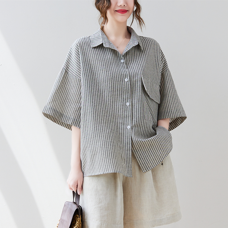 Women's Summer New Loose Oversized Retro All Match Casual T-shirts