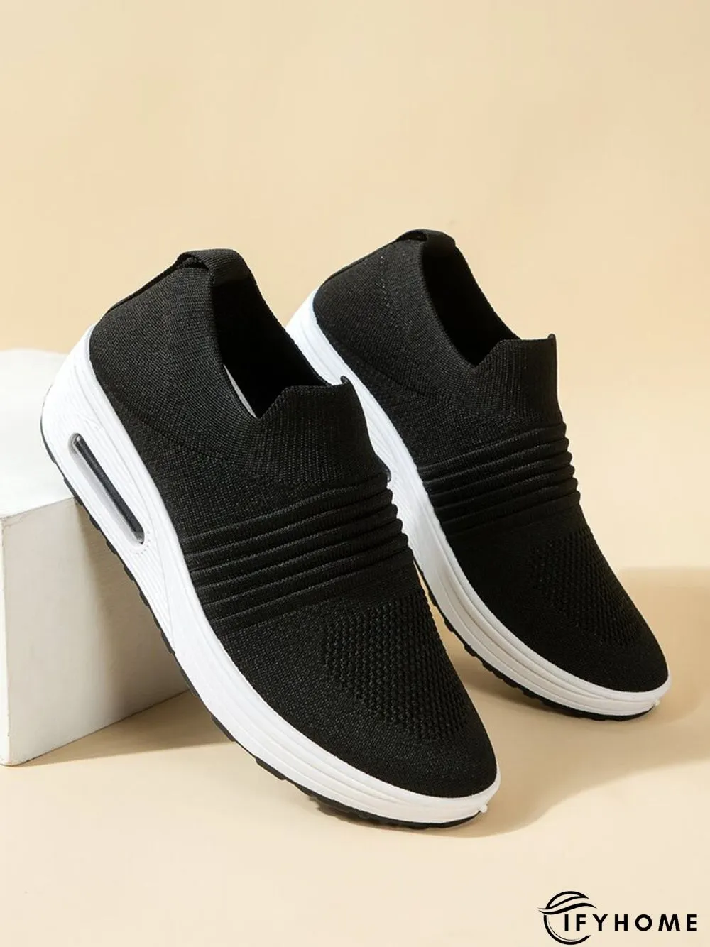 Breathable Minimalist Slip On Rocking Fly Woven Shoes | IFYHOME