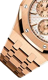 Rose Gold 904L Steel Silver Dial - Watch - 38mm