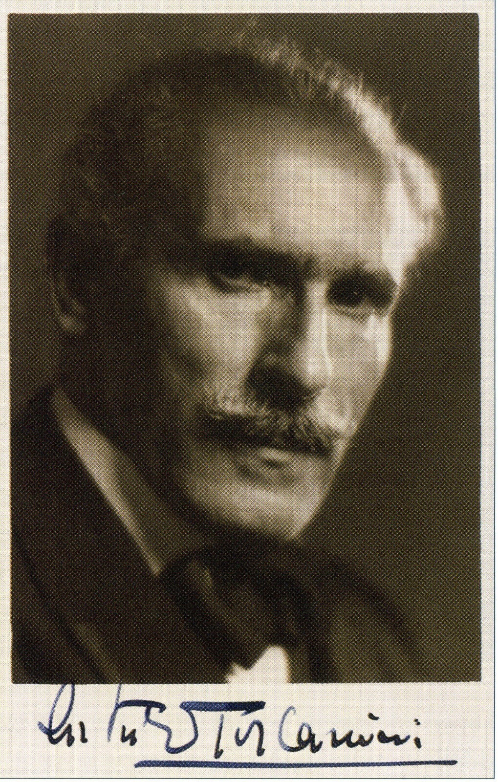 ARTURO TOSCANINI Signed Photo Poster paintinggraph - Italian Conductor - preprint