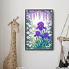 Diamond Painting -DIY Round Drill Iris(40x60cm)