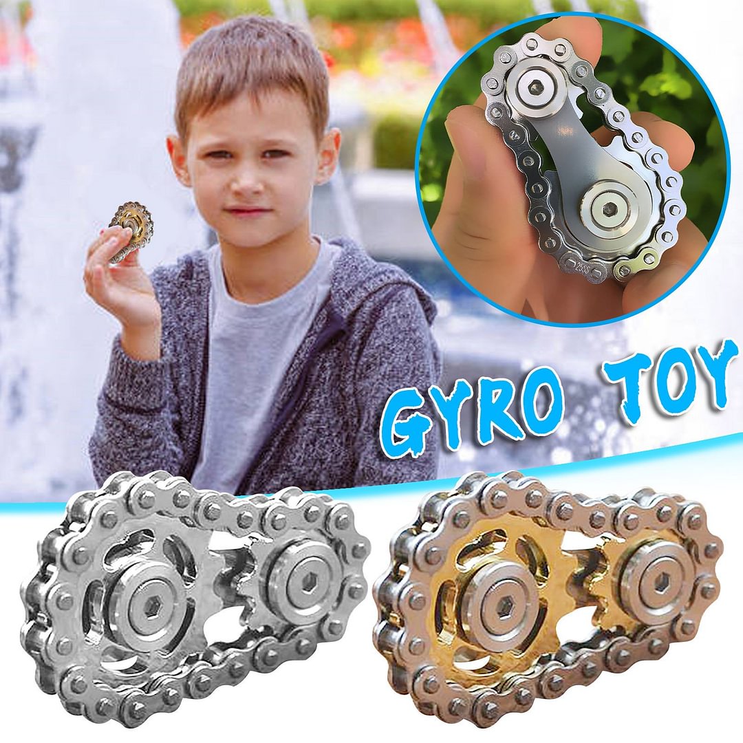 Flywheel Fingertip Gyro Sprockets