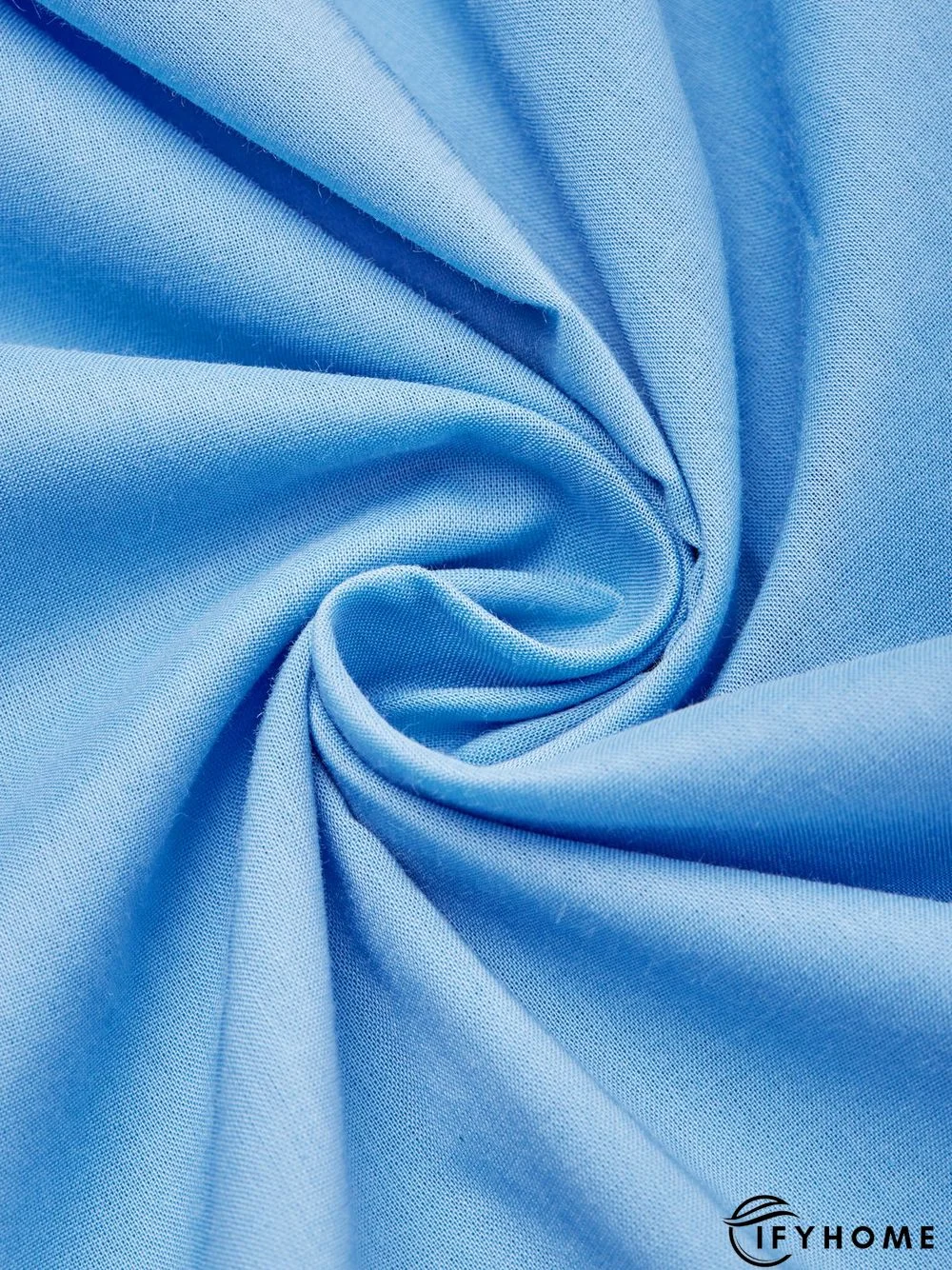 Women Solid Long Sleeve Linen Daily Casual Top | IFYHOME