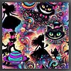 Alice In Wonderland-11CT Stamped Cross Stitch 40*40cm tapestrymarket