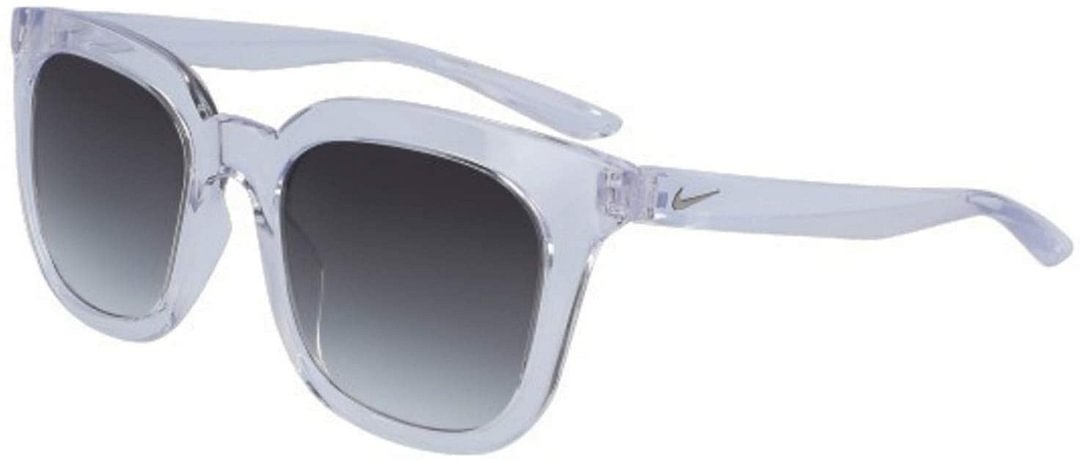 Myriad Sunglasses Shiny Crystal Frame Color, Grey Gradient Lens Tint