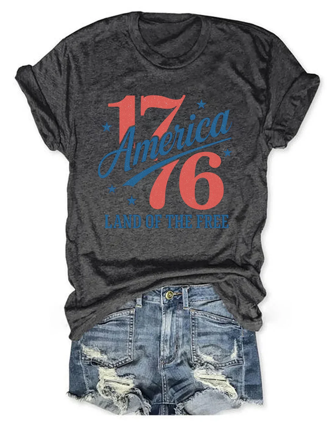 1776 America Land Of The Free T-shirt
