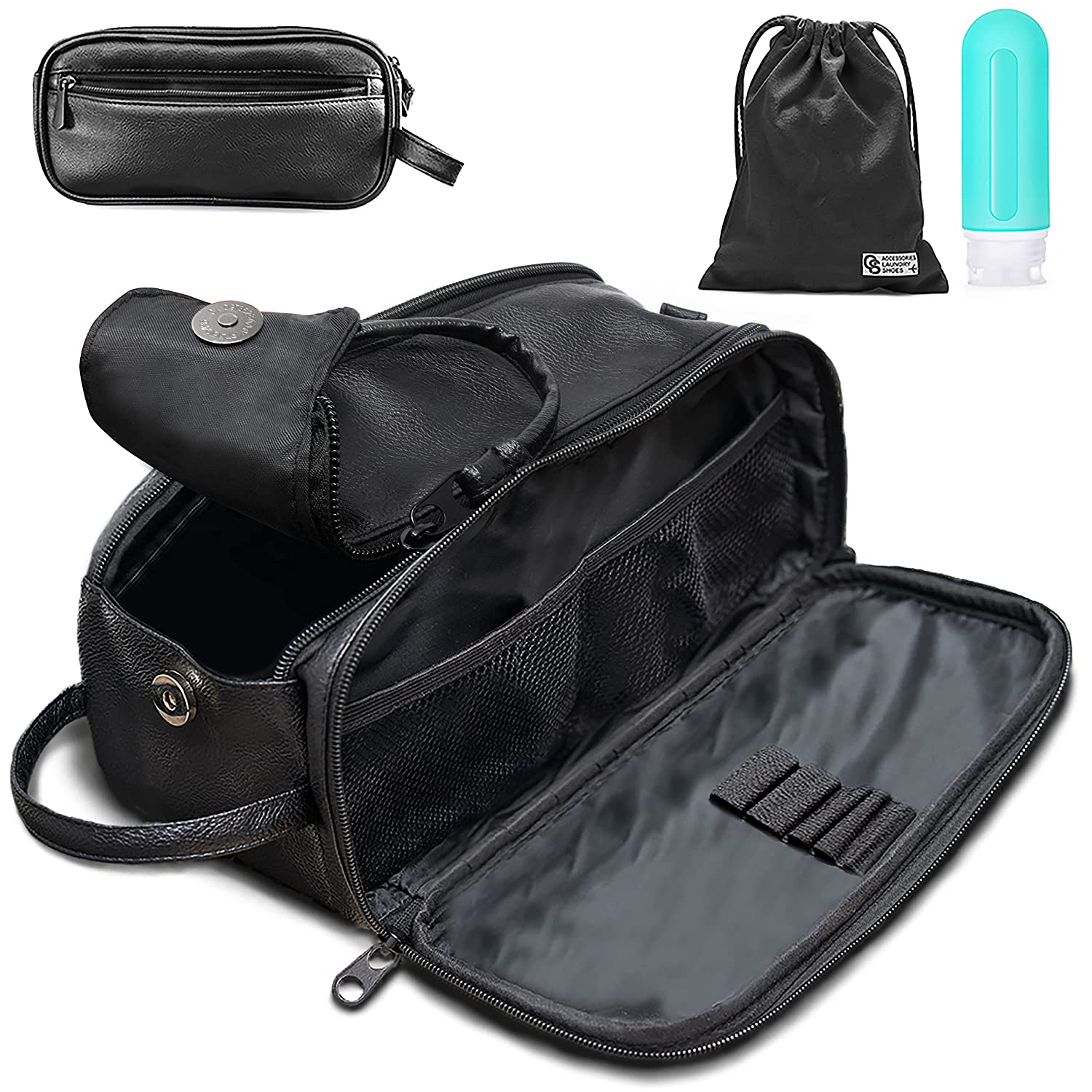 Toiletry Bag for Men or Women - Dopp Kit For Travel.
