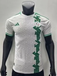 2023 Algeria White Player Version Football Shirt Thai Quality