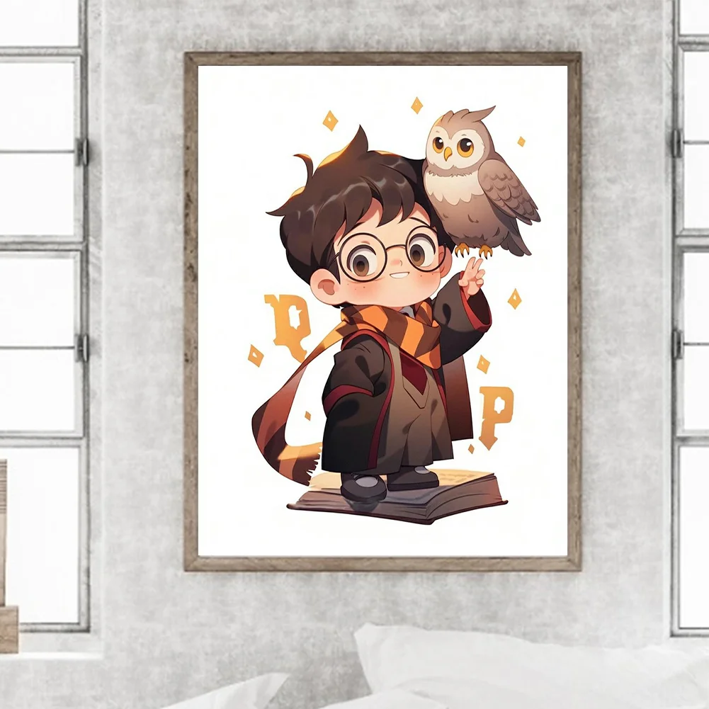 Diamond Painting - Full Round Drill - Harry Potter(Canvas|30*40cm)