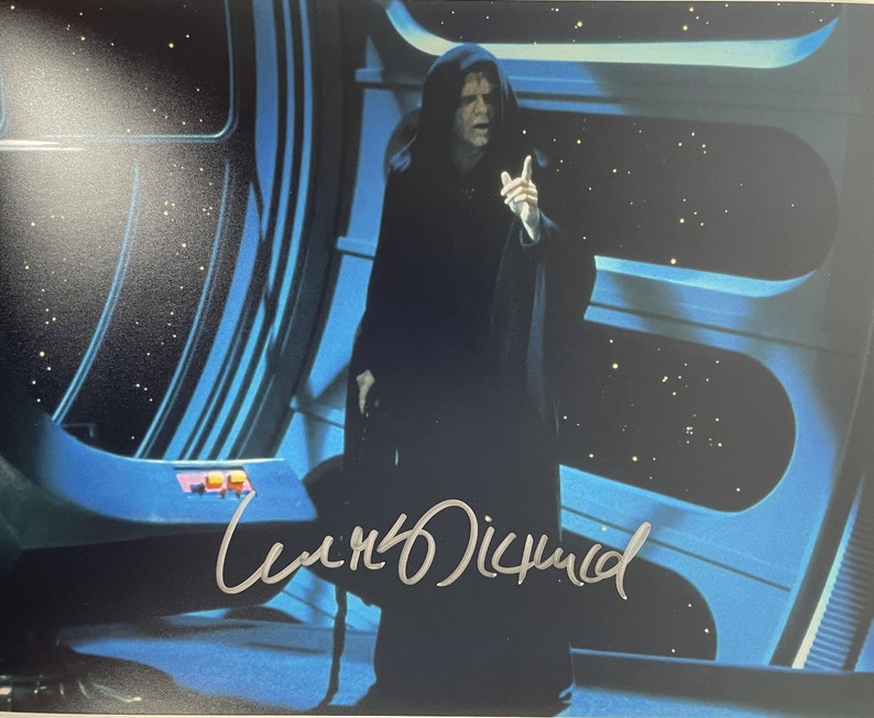 Ian McDiarmid Signed Autographed Star Wars