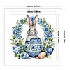 (Multi-Style) Blue And White Porcelain-11CT Stamped Cross Stitch 40*40cm/15.75*15.75in