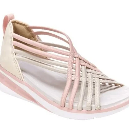 Yyvonne Fish Mouth Roman Women's Sandals 2025 New Low-Bang Slope And Sandals