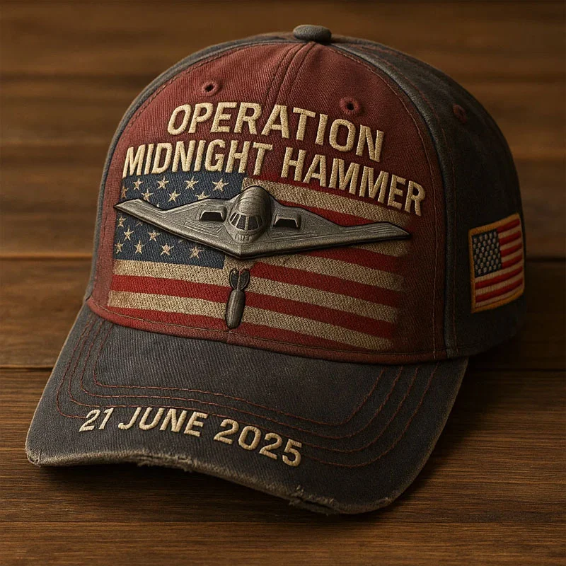 LAST DAY 49% OFF. Midnight Hammer Memorial Hat(Breathable & Lightweight Comfort & Unisex Fit)