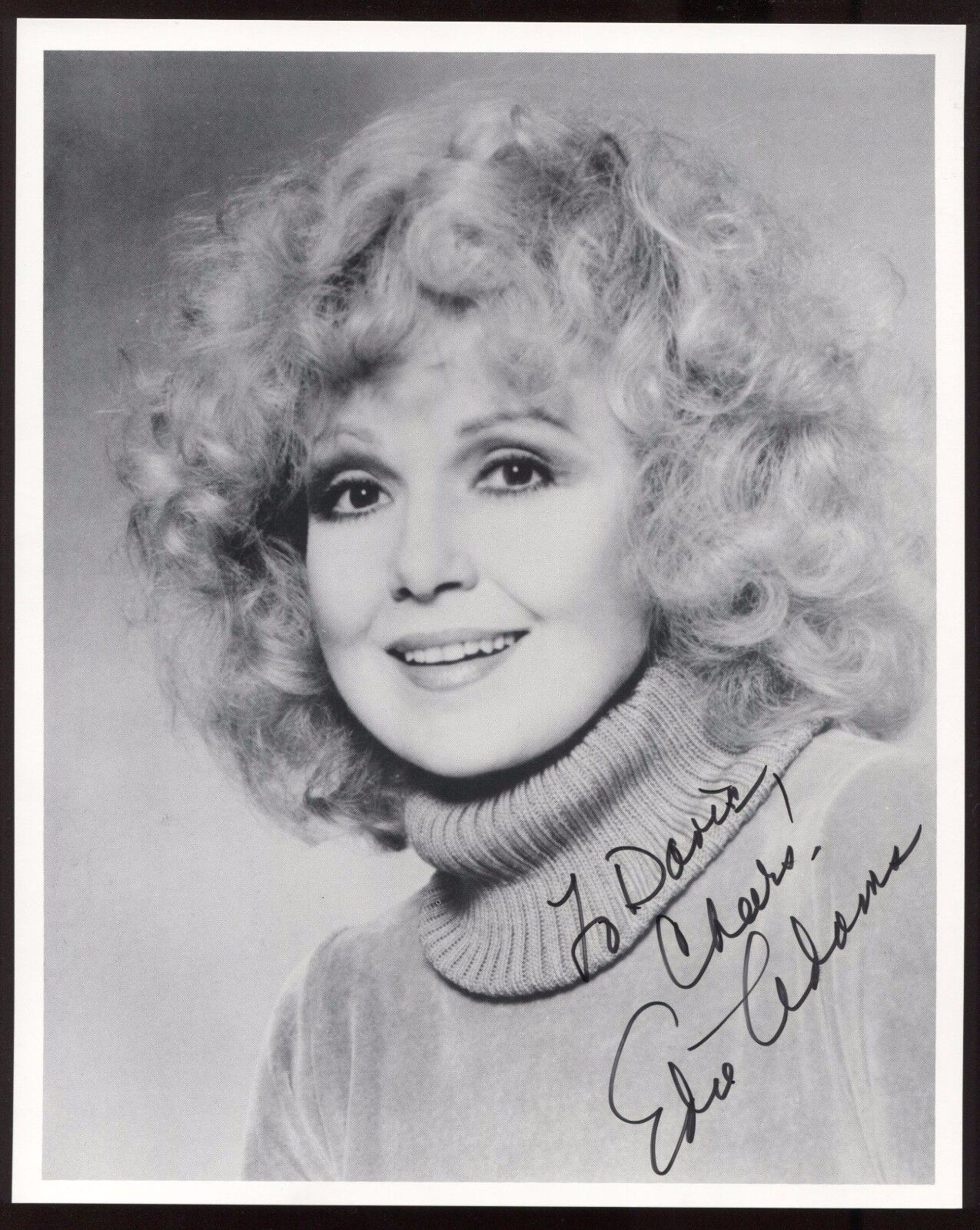 Edie Adams Signed 8x10 Photo Poster painting Autographed Vintage AUTO Signature