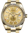 Rolex 326938 Sky-Dweller Champagne-Colour - New