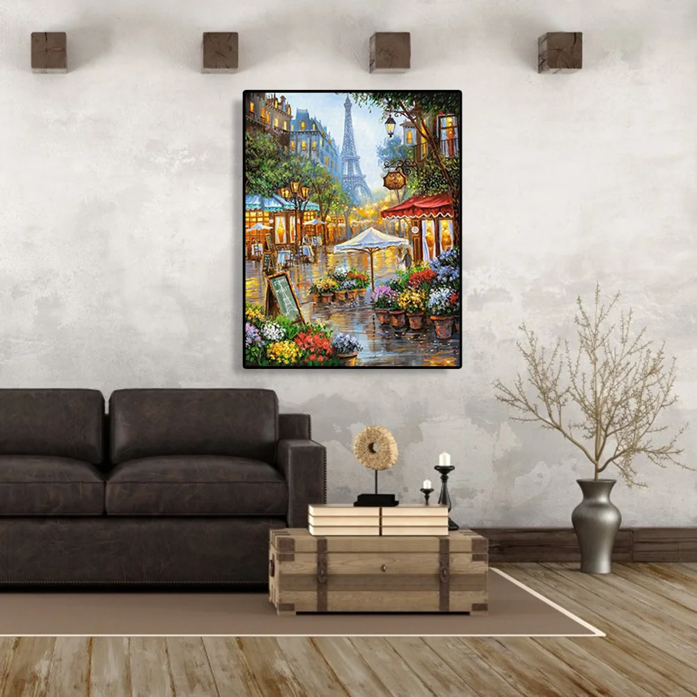 Street Tower - Paint By Number(40*50cm)