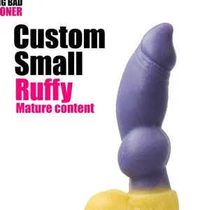 Ruffy Small Custom Fantasy Dildo