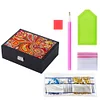 DIY Diamond Painting PU Partial Special Shaped Mandala Diamond Art Bracelet Organizer Storage Box Kit