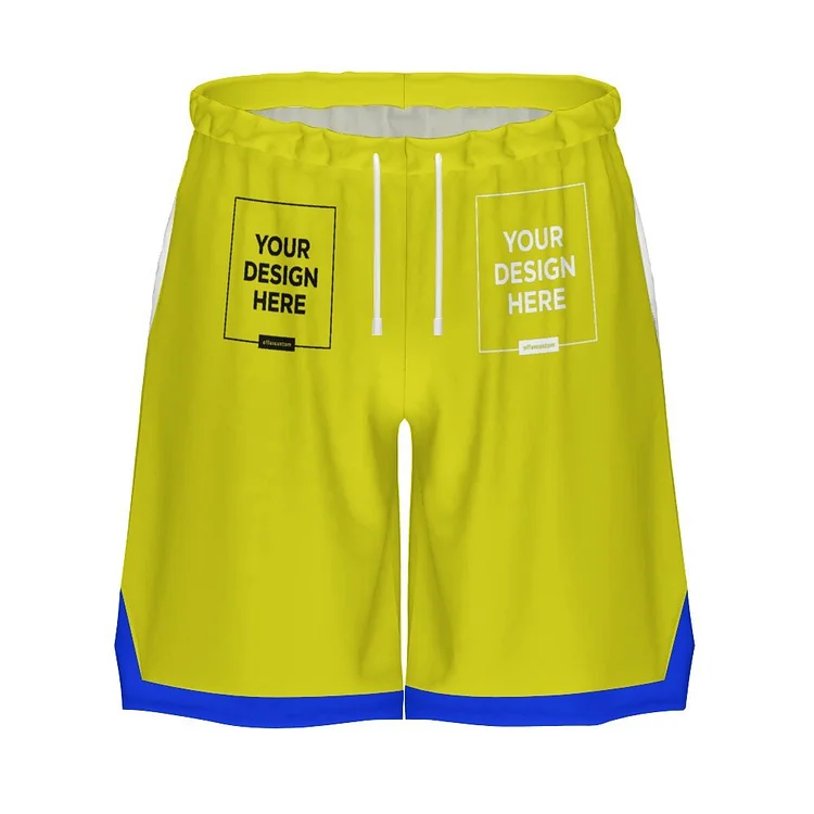 Personalized Design Men's  Basketball ShortsFull Print