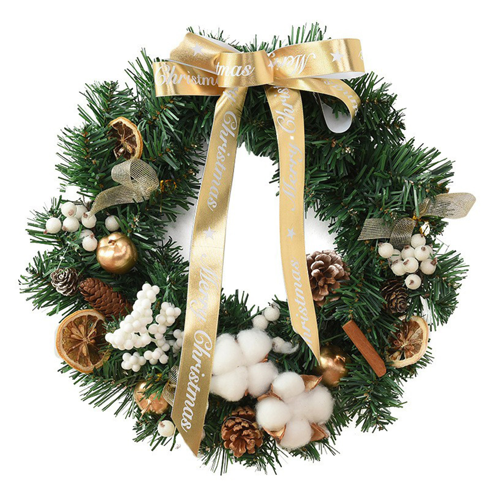 

Christmas Wreath - Round Drill Diamond Painting - 40*40CM, 501 Original