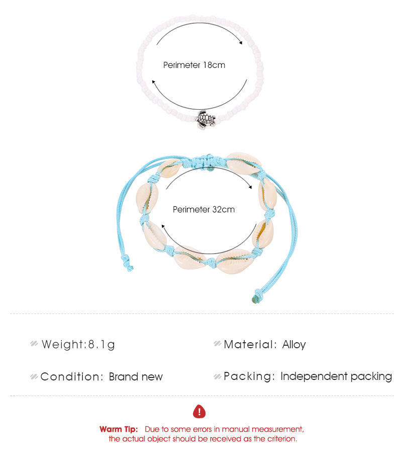 Seashell Turtle Bracelet