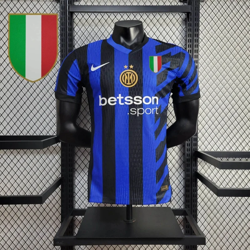 24/25 Inter Milan Home Player Version Football T-Shirt 1:1 Thai Quality