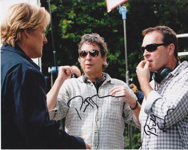 Peter Farrelly and Bobby Farrelly Signed 8x10 inch Photo Poster painting - The Farrelly Brothers