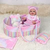 17''-22'' Inches Newborn Baby Dolls Girl Colorful Prince Dress 8pcs Set Outfits Accessories - RBBI-Myrebornbabydoll&reg; 