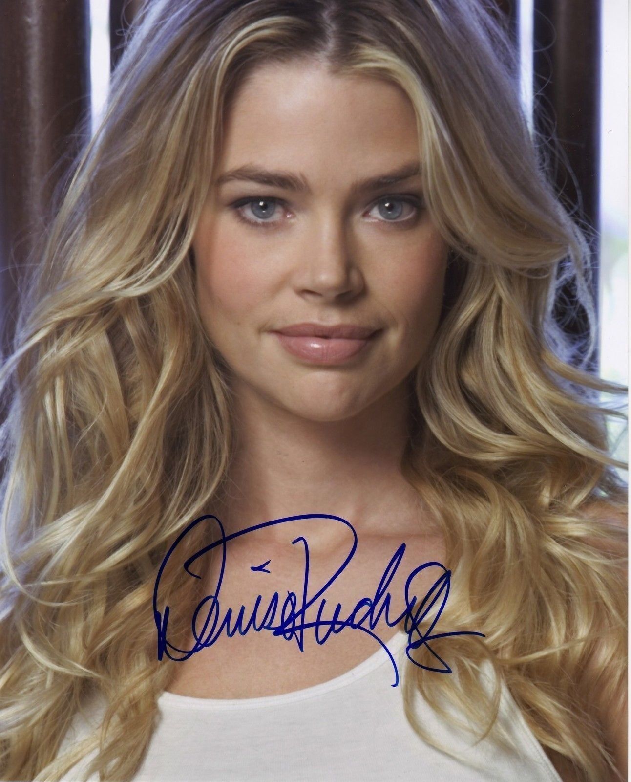 DENISE RICHARDS AUTOGRAPH SIGNED PP Photo Poster painting POSTER