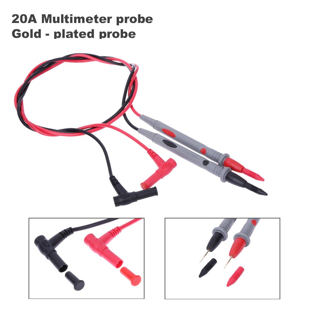 20A Universal Probe Test Leads for Multimeter Meter with Alligator Pliers