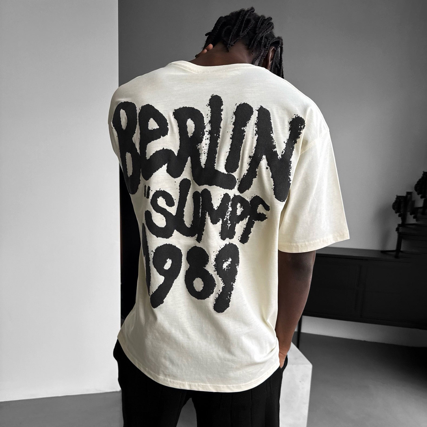Oversized Casual Lettering T-shirt