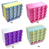 16 Grid Diamond Painting Storage Containers with Trays Drills Storage & Line-Up Tool Large Capacity Beads & Drills Storage & Line-Up Tool for DIY Craf