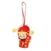 15/16PCS CNY Blessings Plant Flower Hanging Paper Decors