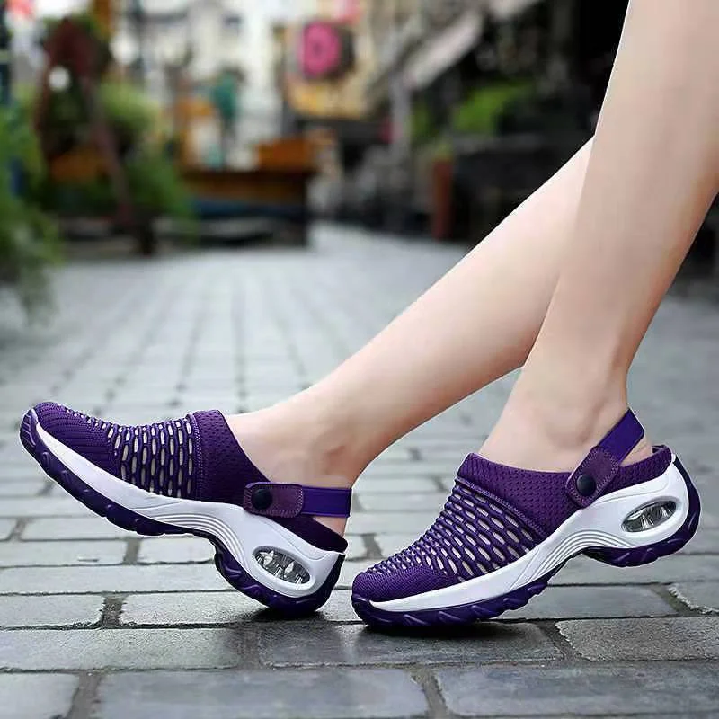 Breakj Breakj Summer New Breathable Flying Shoes Korean Version Of Women's Shoes Sandals Low-Top Casual Shoes For A Long Time