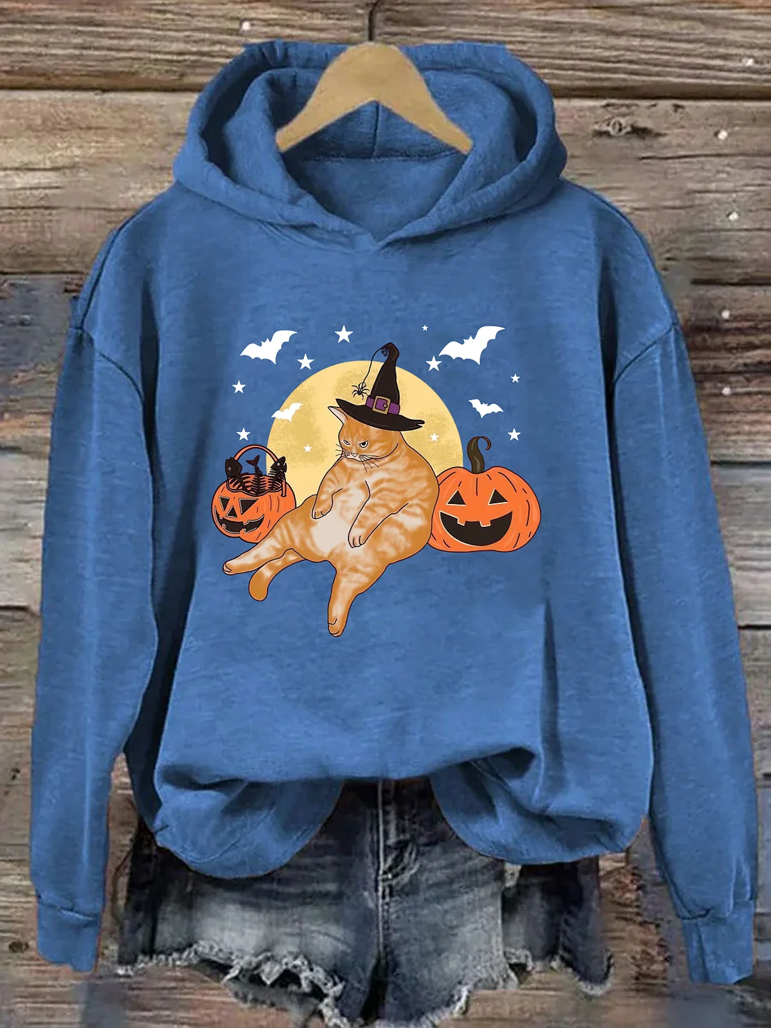 Halloween Cat Hoodie